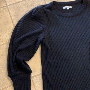 Madewell black sweater